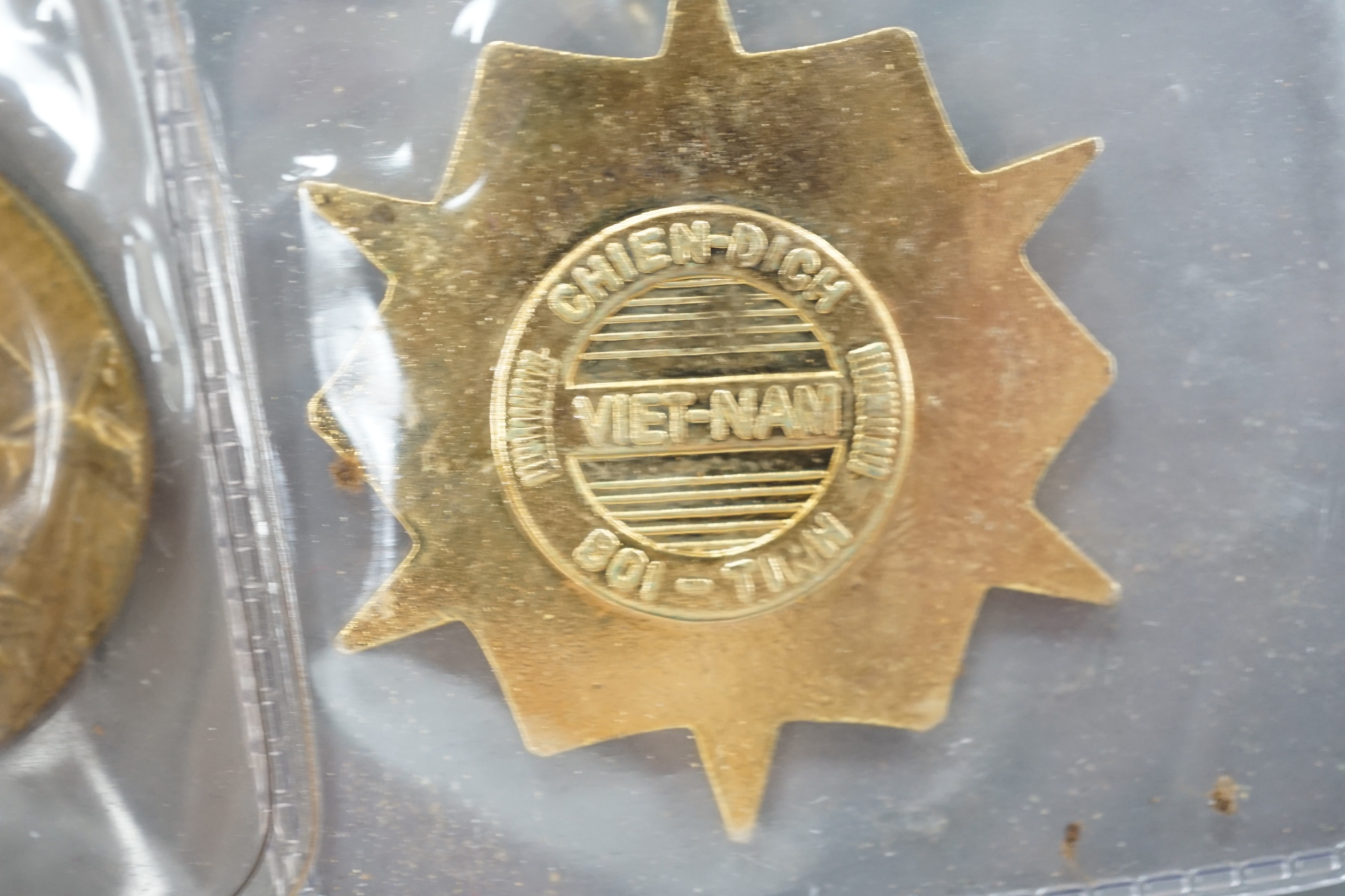 Four U.S. forces unnamed military medals to include